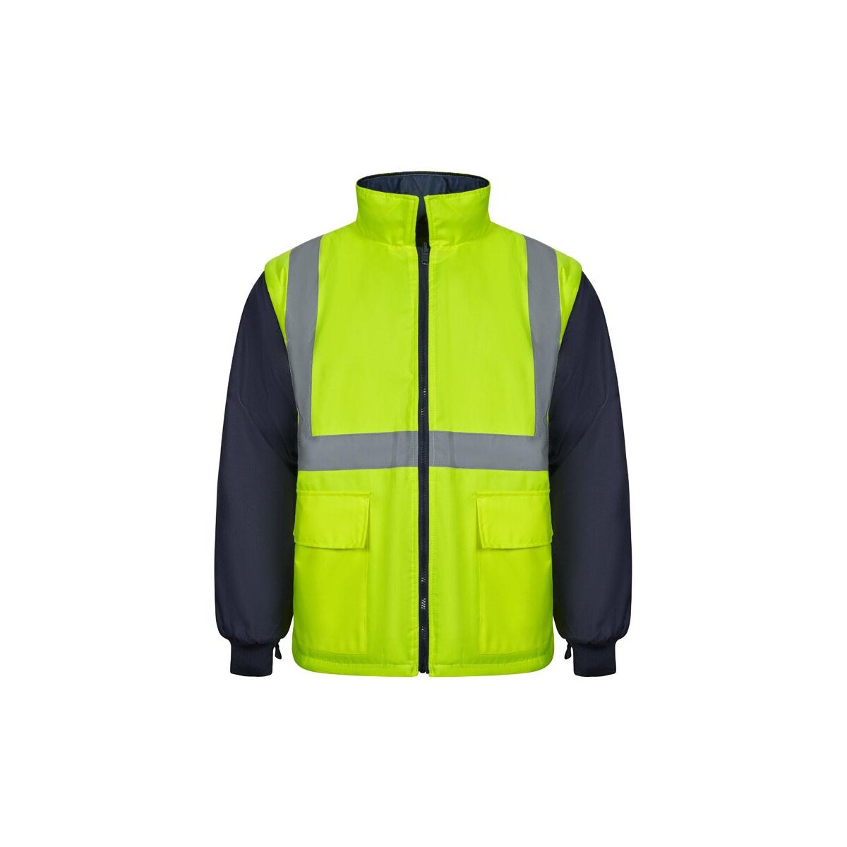 VL JUNO. Dwukolorowa kurtka 4 w 1 (180 g/m²) z poliestru (100%) z powłoką PU 36108_204-f