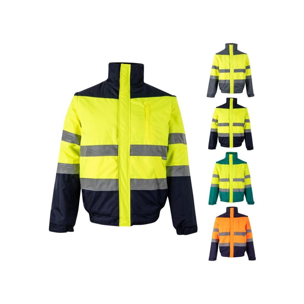 VL JUPITER. Dwukolorowa ocieplana kurtka (180 g/m²) z poliestru (100%), z powłoką PU 36059_set