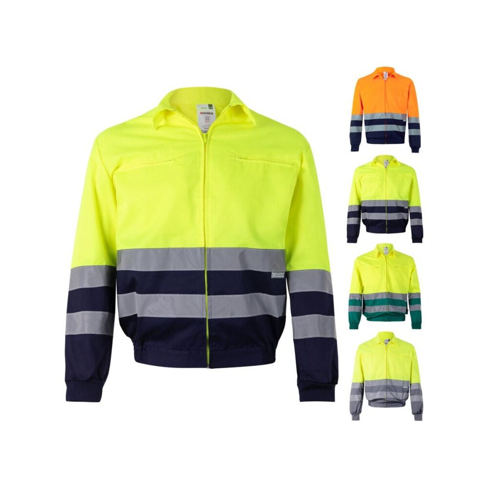 VL NEPTUNE. Dwukolorowa kurtka (210 g/m²) z poliestru (80%) i bawełny (20%) 36050_set