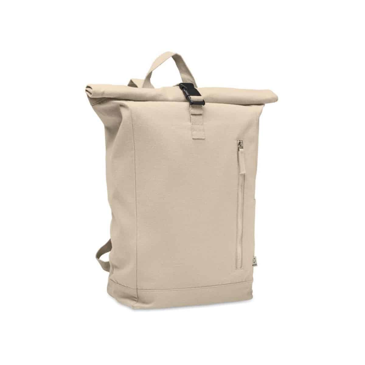 Plecak typu rolltop 390 gr/m² KAMET - beżowy