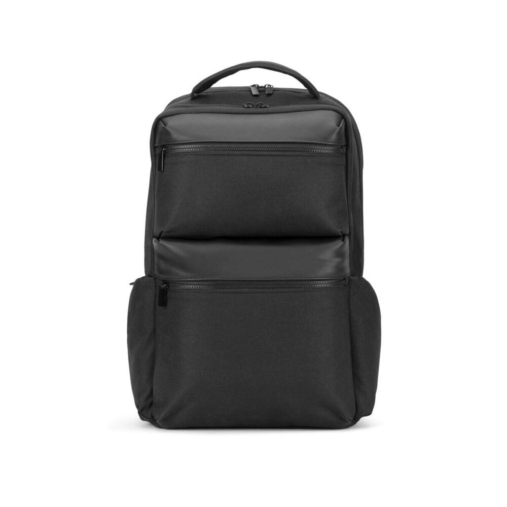 COPENHAGEN. Wodoodporny plecak z recyklingowanego twillu z dwiema dużymi kieszeniami z przodu 17" 92541_103-a