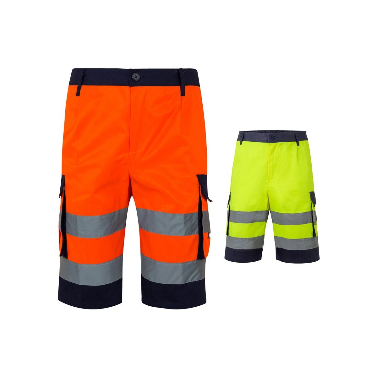 VL HADES. Dwukolorowe bermudy z wieloma kieszeniami (210 g/m²), bawełna (20%) i poliester (80%) 36089_set