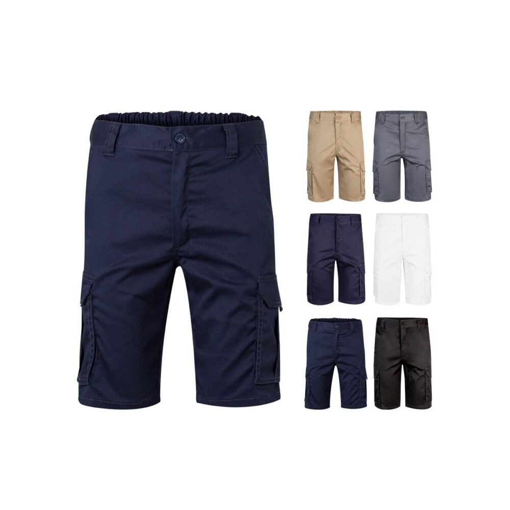 VL HEBE. Bermudy z wieloma kieszeniami (200 g/m²), z bawełny (35%) i poliestru (65%) 36017_set