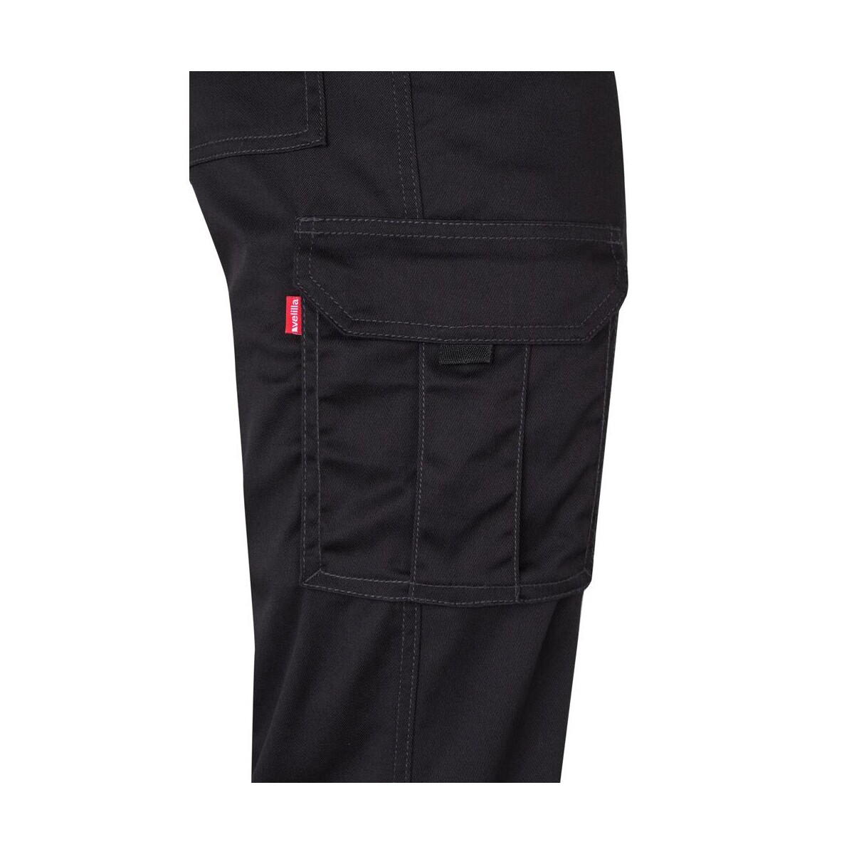 VL LUGH. Dwukolorowe spodnie diagonalne z wieloma kieszeniami (240 g/m²), z bawełny (35%) i poliestru (65%) 36003_103-e