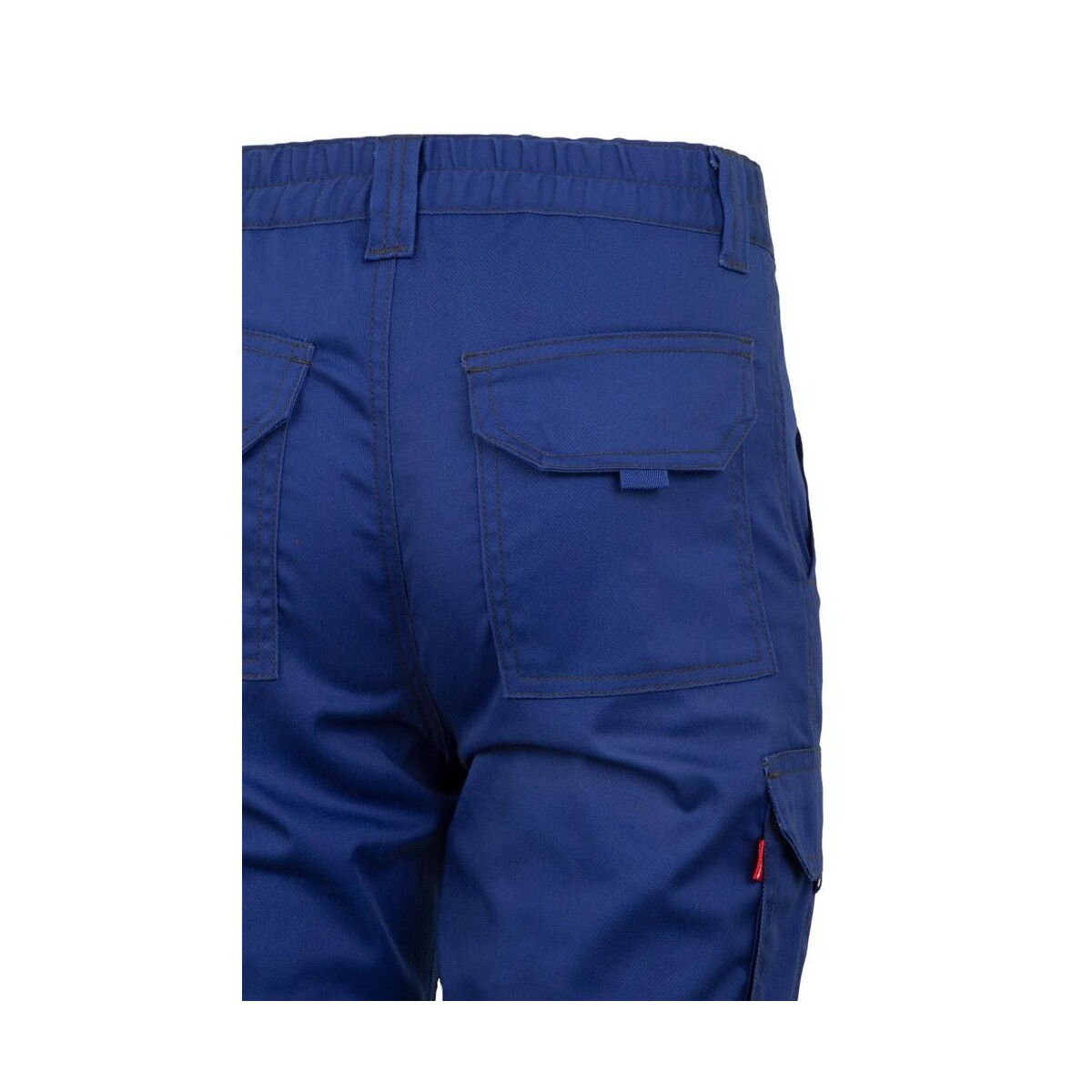 VL LUGH. Dwukolorowe spodnie diagonalne z wieloma kieszeniami (240 g/m²), z bawełny (35%) i poliestru (65%) 36003_114-f