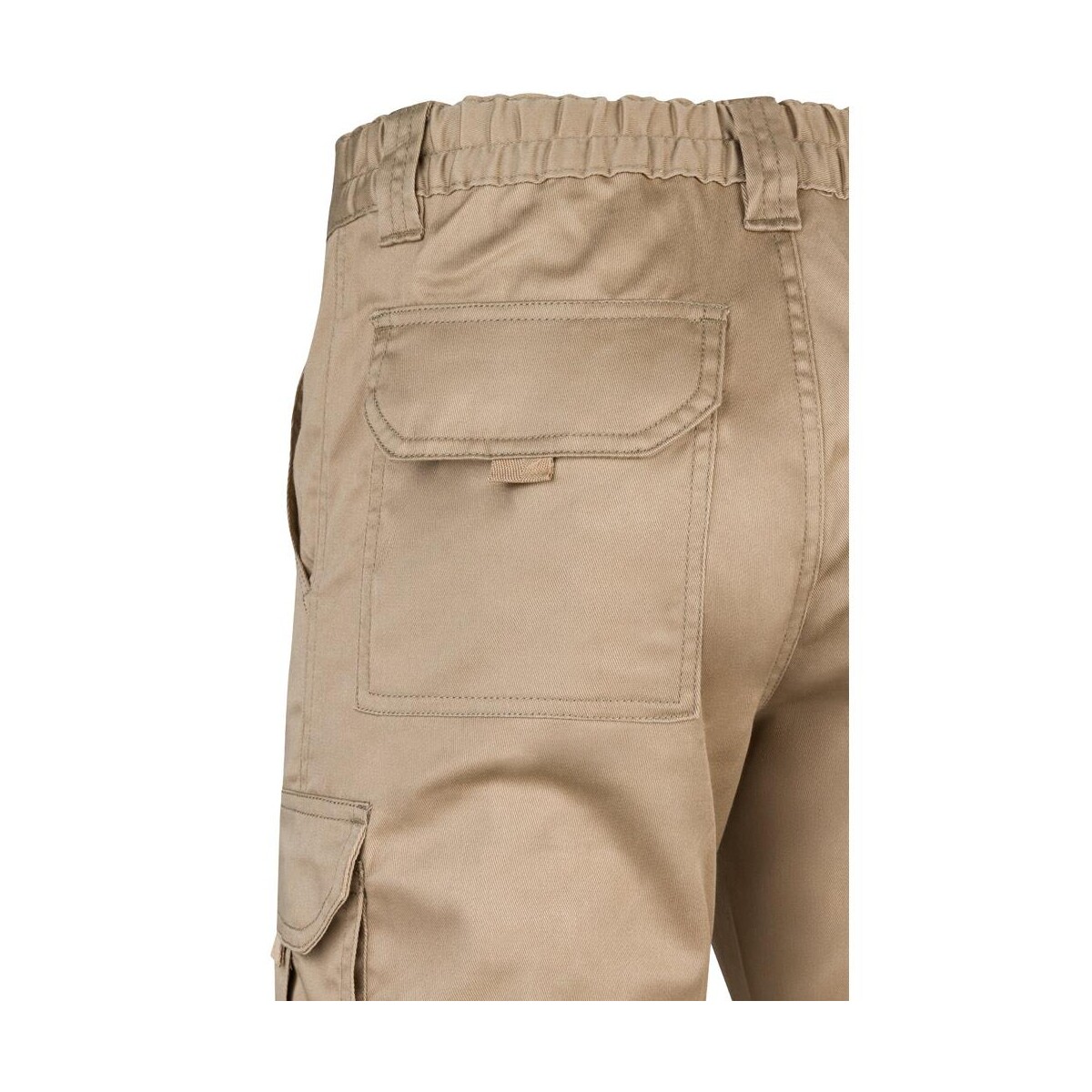 VL LUGH. Dwukolorowe spodnie diagonalne z wieloma kieszeniami (240 g/m²), z bawełny (35%) i poliestru (65%) 36003_150-f