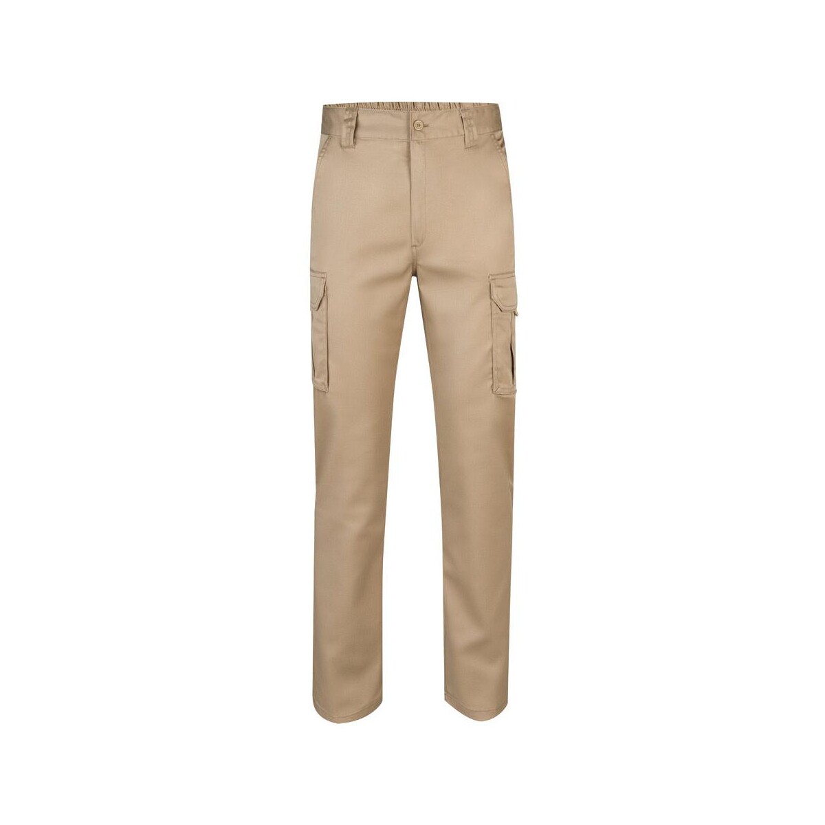 VL LUGH. Dwukolorowe spodnie diagonalne z wieloma kieszeniami (240 g/m²), z bawełny (35%) i poliestru (65%) 36003_150