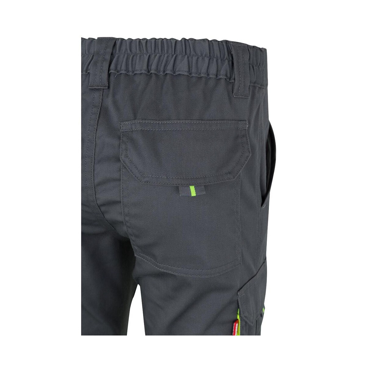 VL ZEUS. Dwukolorowe, elastyczne spodnie z wieloma kieszeniami (240 g/m²), z bawełny (46%), EME (38%) i poliestru (16%) 36087_207-f