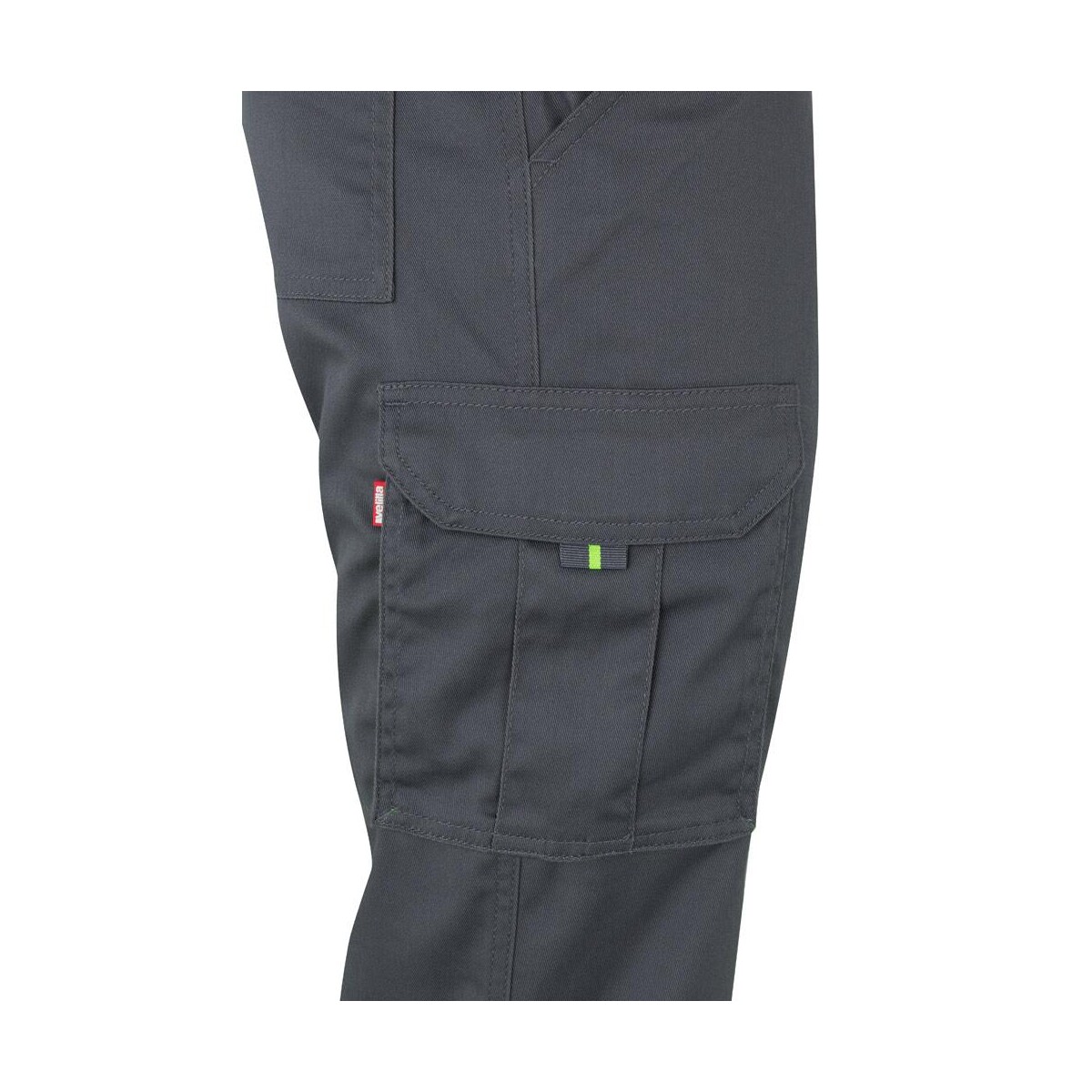 VL ZEUS LARGE. Dwukolorowe, elastyczne spodnie z wieloma kieszeniami (240 g/m²), z bawełny (46%), EME (38%) i poliestru (16%) 36021_207-e