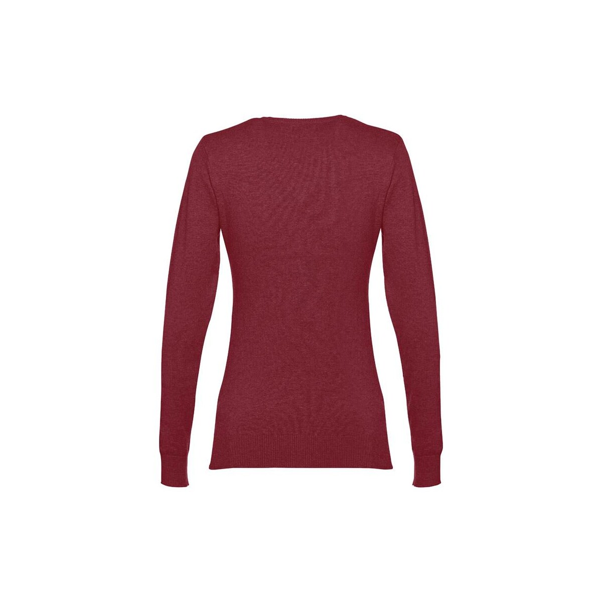 THC MILAN WOMEN. Damski sweter z dekoltem V-neck z bawełny i poliamidu 30150_115-b