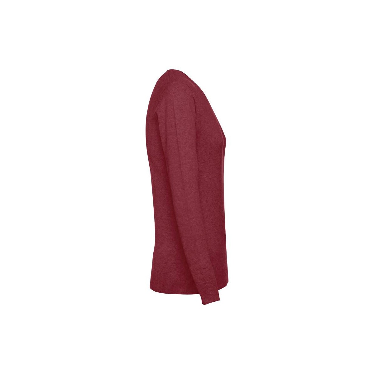THC MILAN WOMEN. Damski sweter z dekoltem V-neck z bawełny i poliamidu 30150_115-c