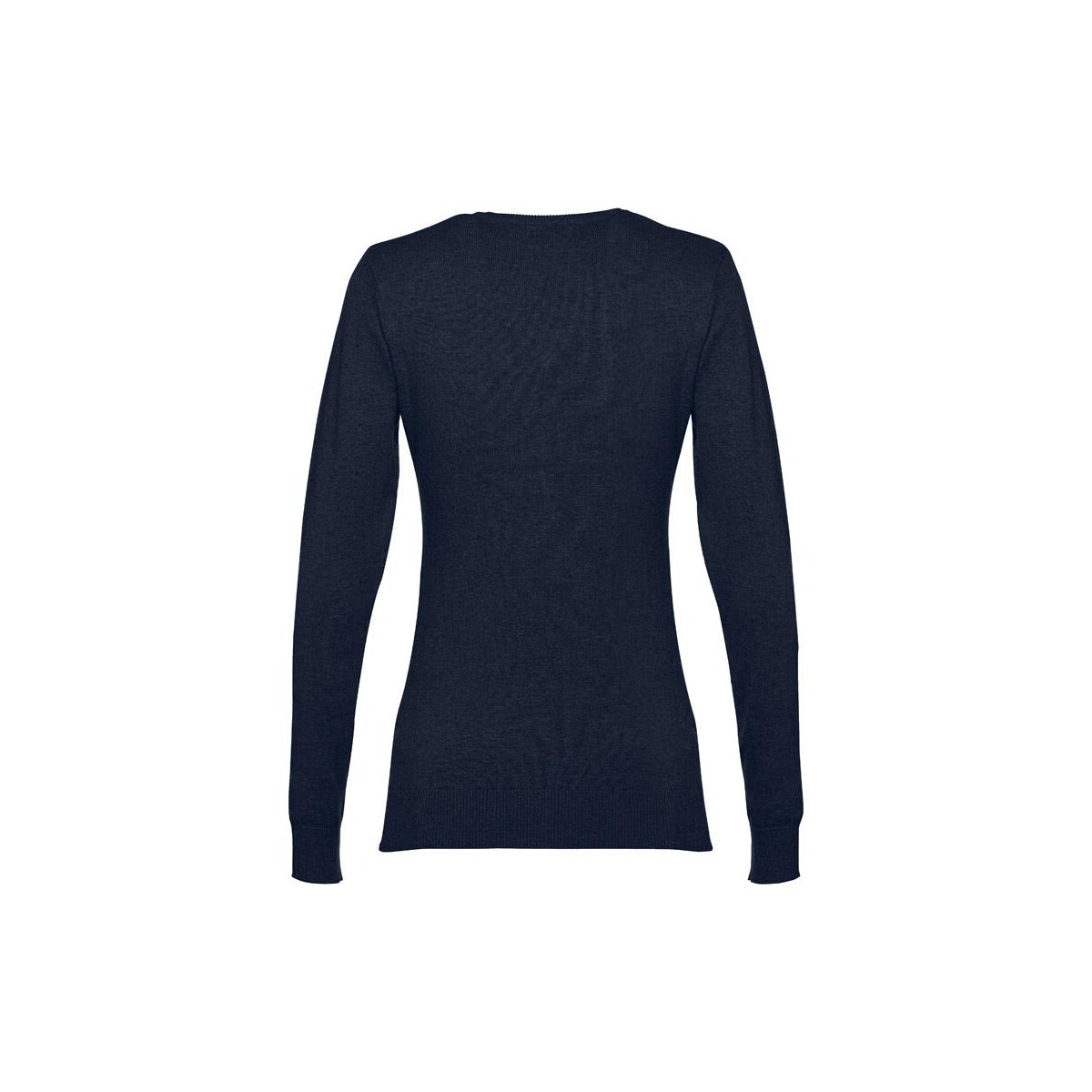 THC MILAN WOMEN. Damski sweter z dekoltem V-neck z bawełny i poliamidu 30150_134-b
