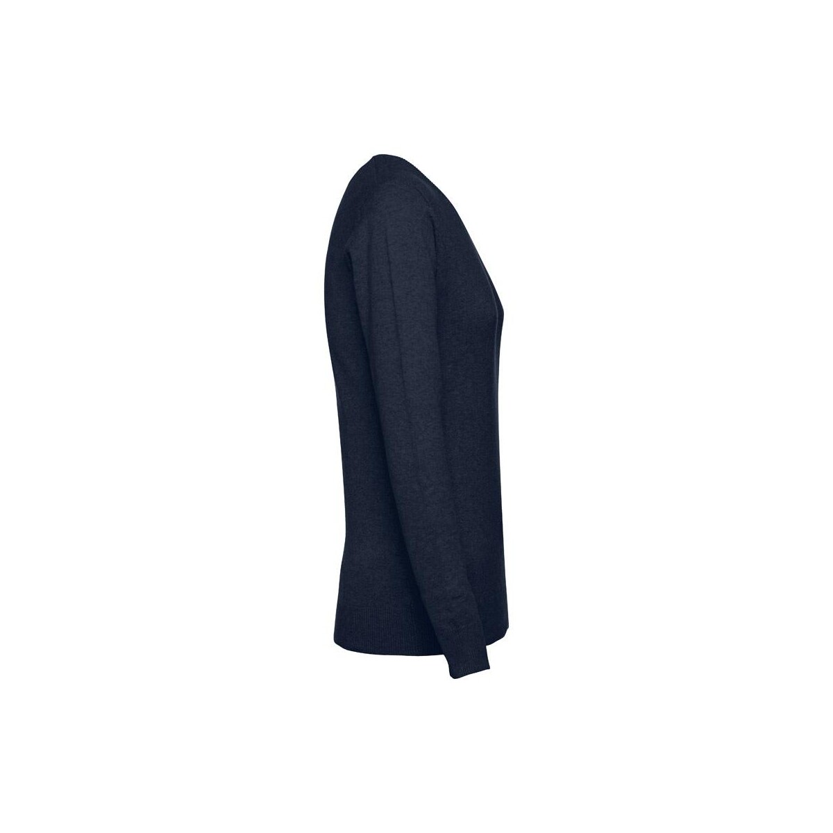 THC MILAN WOMEN. Damski sweter z dekoltem V-neck z bawełny i poliamidu 30150_134-c