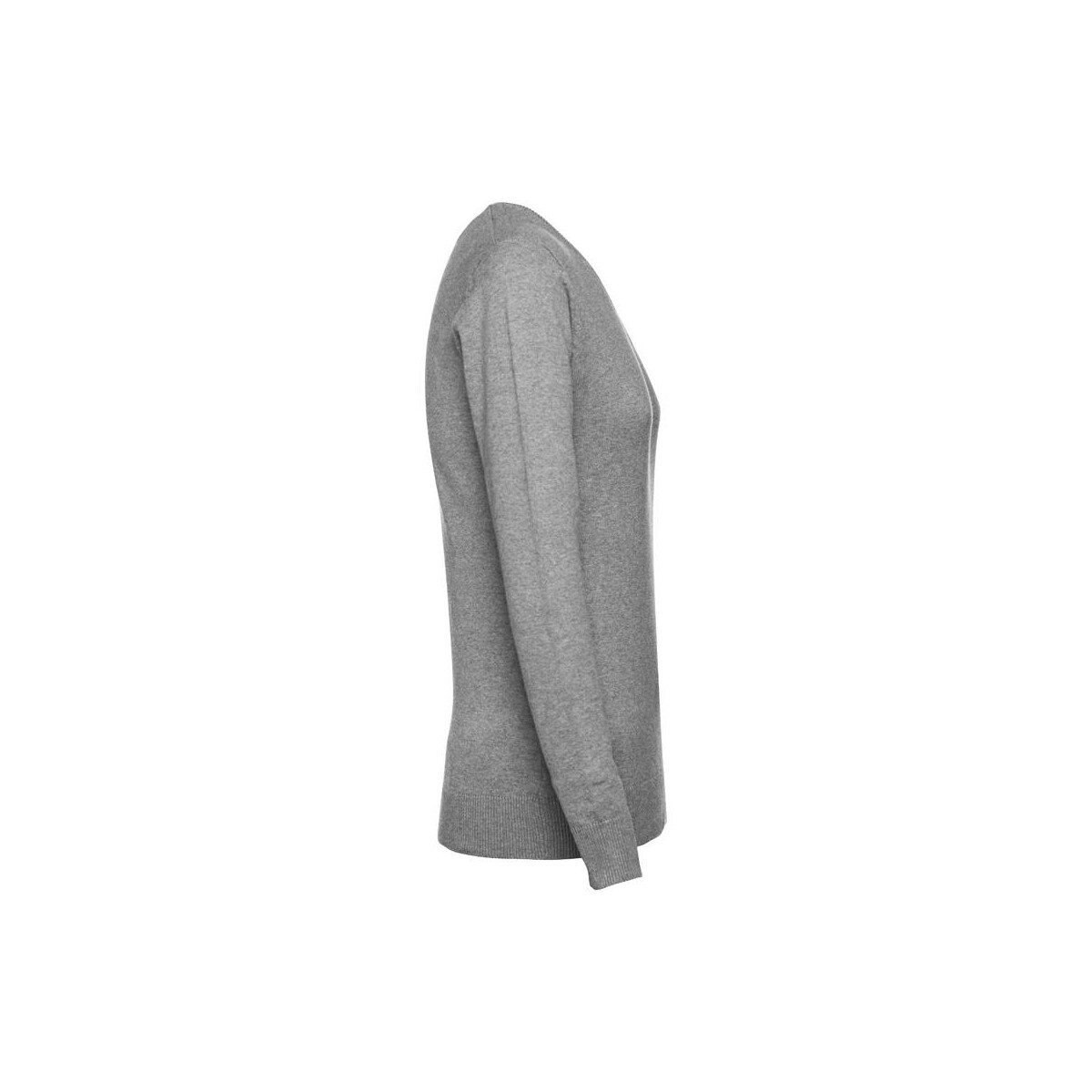 THC MILAN WOMEN. Damski sweter z dekoltem V-neck z bawełny i poliamidu 30150_193-c