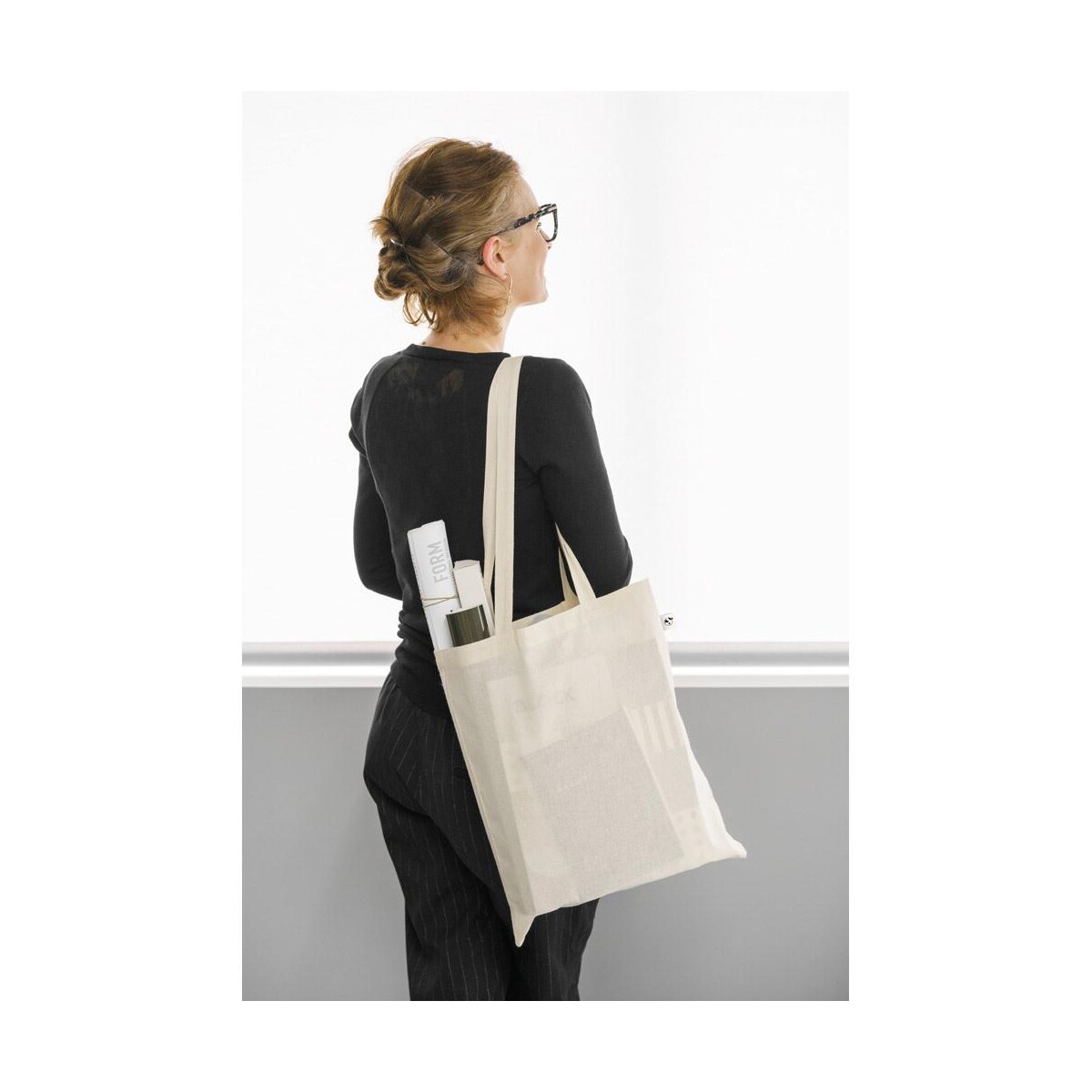 LEON. Torba ze 100% bawełny organicznej (140 g/m²) 92528_amb