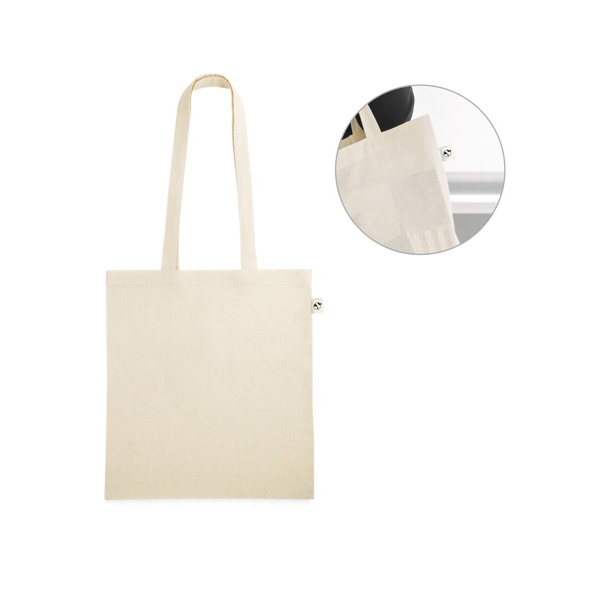 LEON. Torba ze 100% bawełny organicznej (140 g/m²) 92528_set