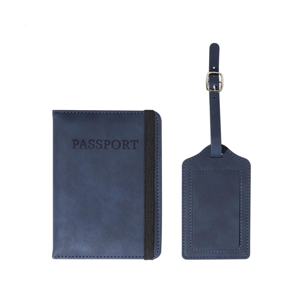 TwinPass zestaw podróżny (etui na paszport i zawieszeka na bagaż RPU) AP800291-06A