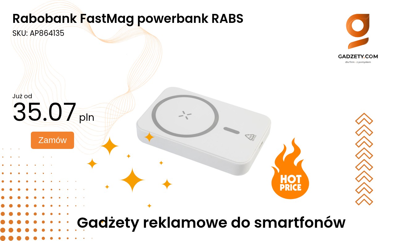 Rabobank FastMag powerbank RABS Rabobank FastMag powerbank RABS