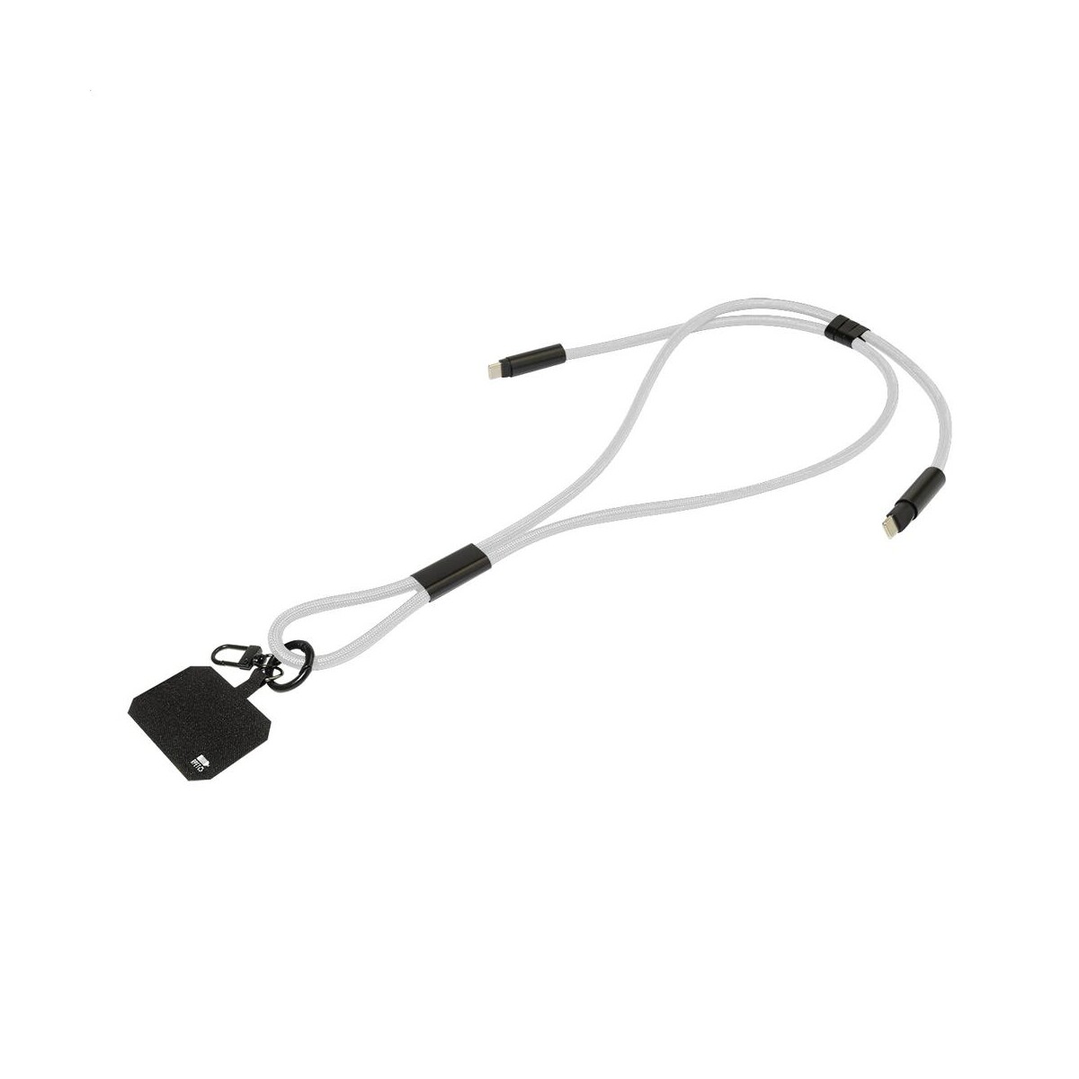 HolCharge smycz, uchwyt na telefon, kabel 60W RPET AP864133-01__B