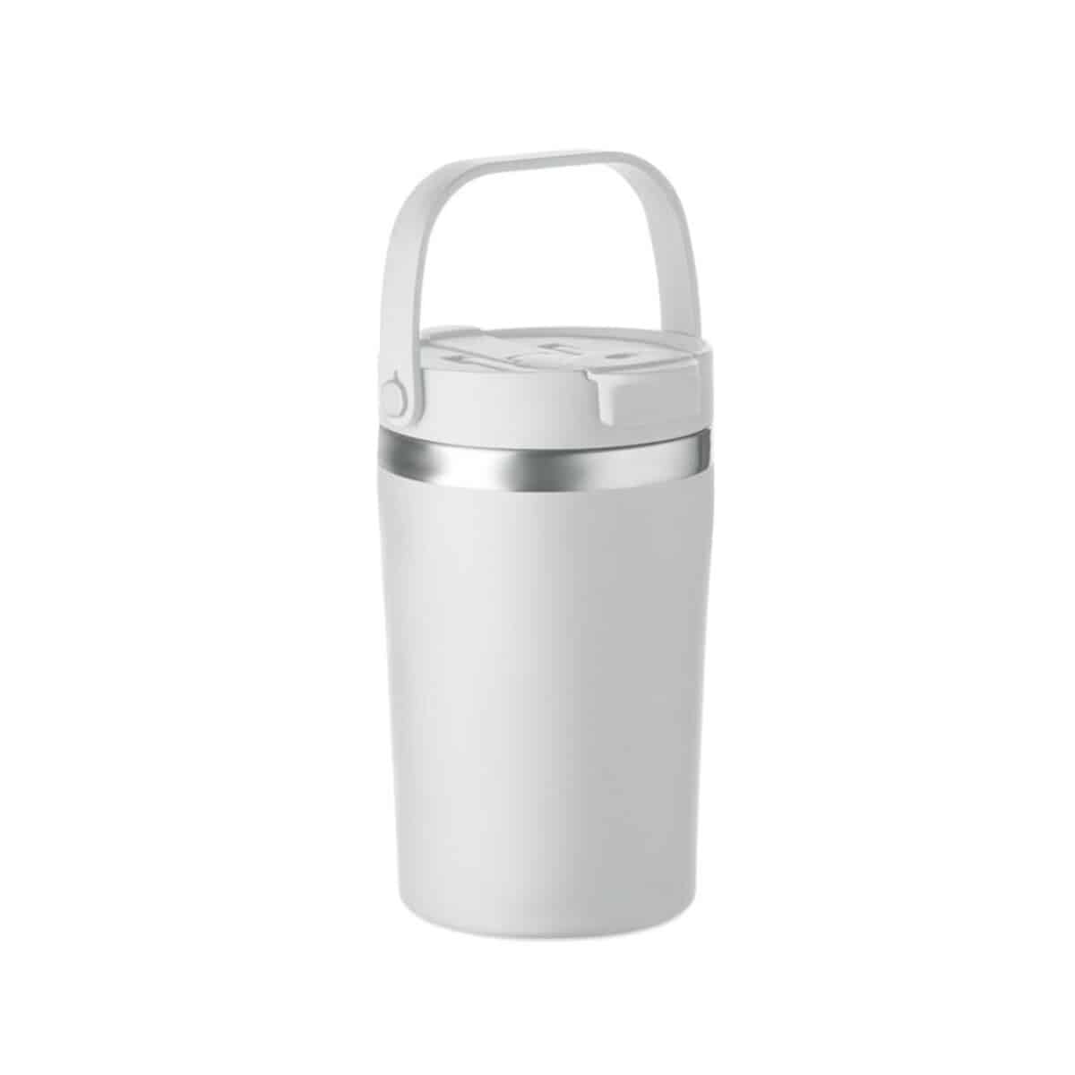 Kubek dwuścienny 350 ml COZYCUP - biały