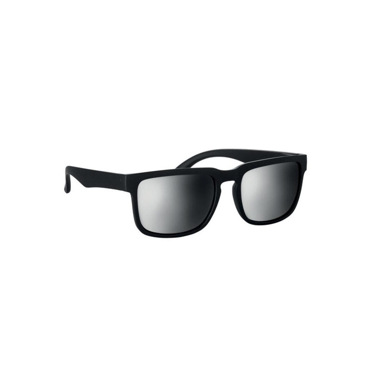 Okulary przeciwsłoneczne UV400 CRETE - srebrne błyszczące