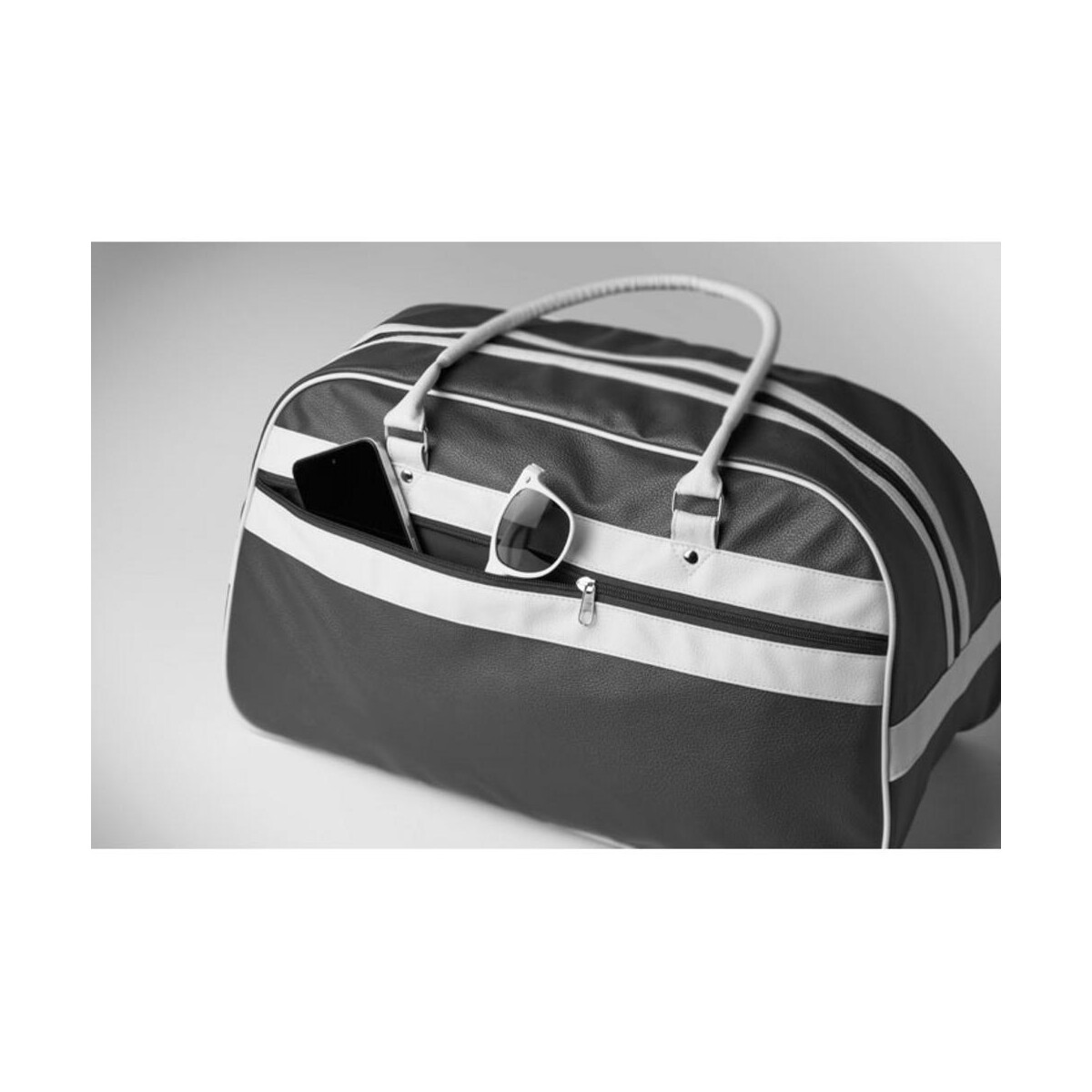 Torba sportowa z PU NOSTALGIC mo2987-03-open
