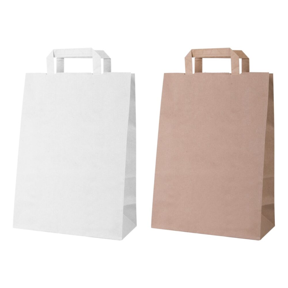 Boutique papierowa torba - warianty kolorystyczne
