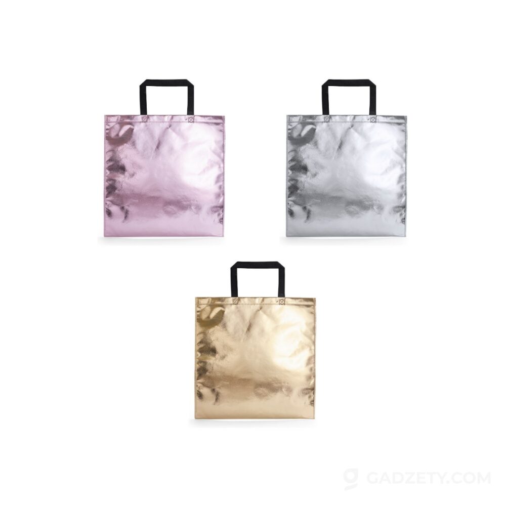 Torba laminowana Metalot, średnie uchwyty