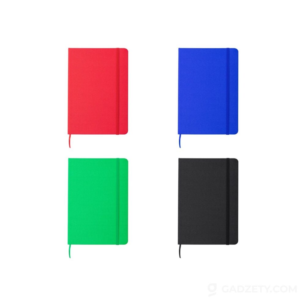 Notes A5 Baccata, z zakładką oraz gumką