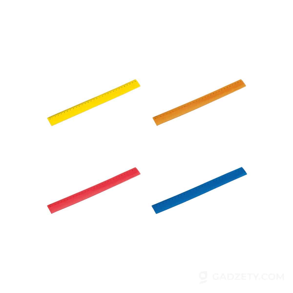 Linijka elastyczna Fluxel, plastikowa 305 mm