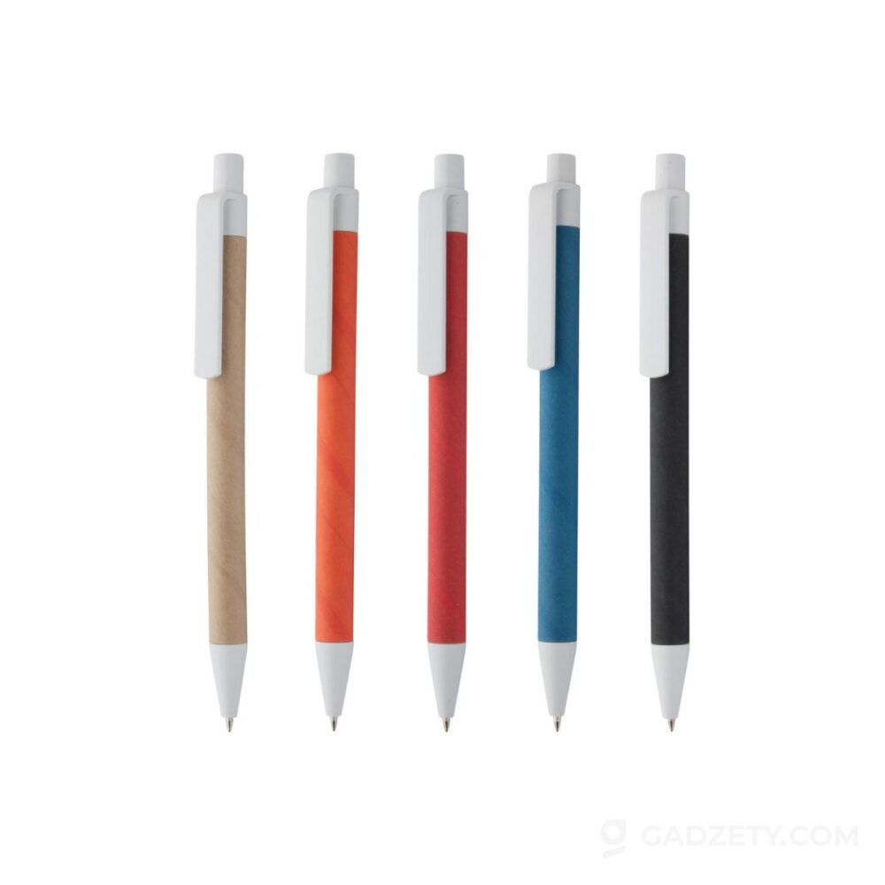 Długopis Ecolour z papieru z recyklingu