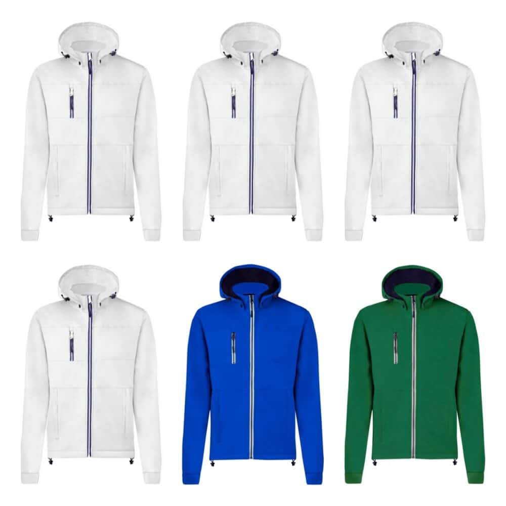 Butron kurtka softshell - warianty kolorystyczne