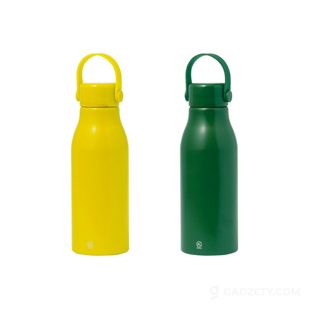 Butelka sportowa Moira, aluminiowa 700 ml