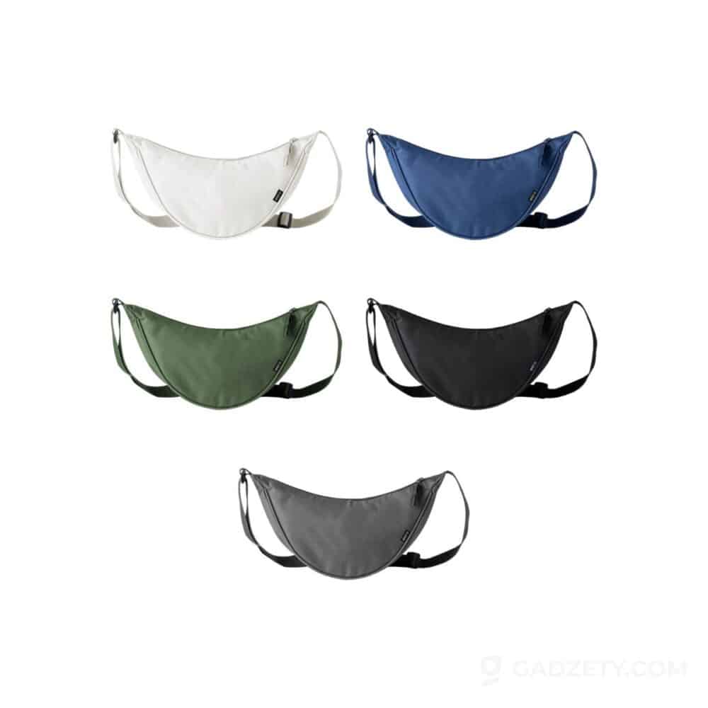 Torba biodrowa Lollap, crossbody z RPET