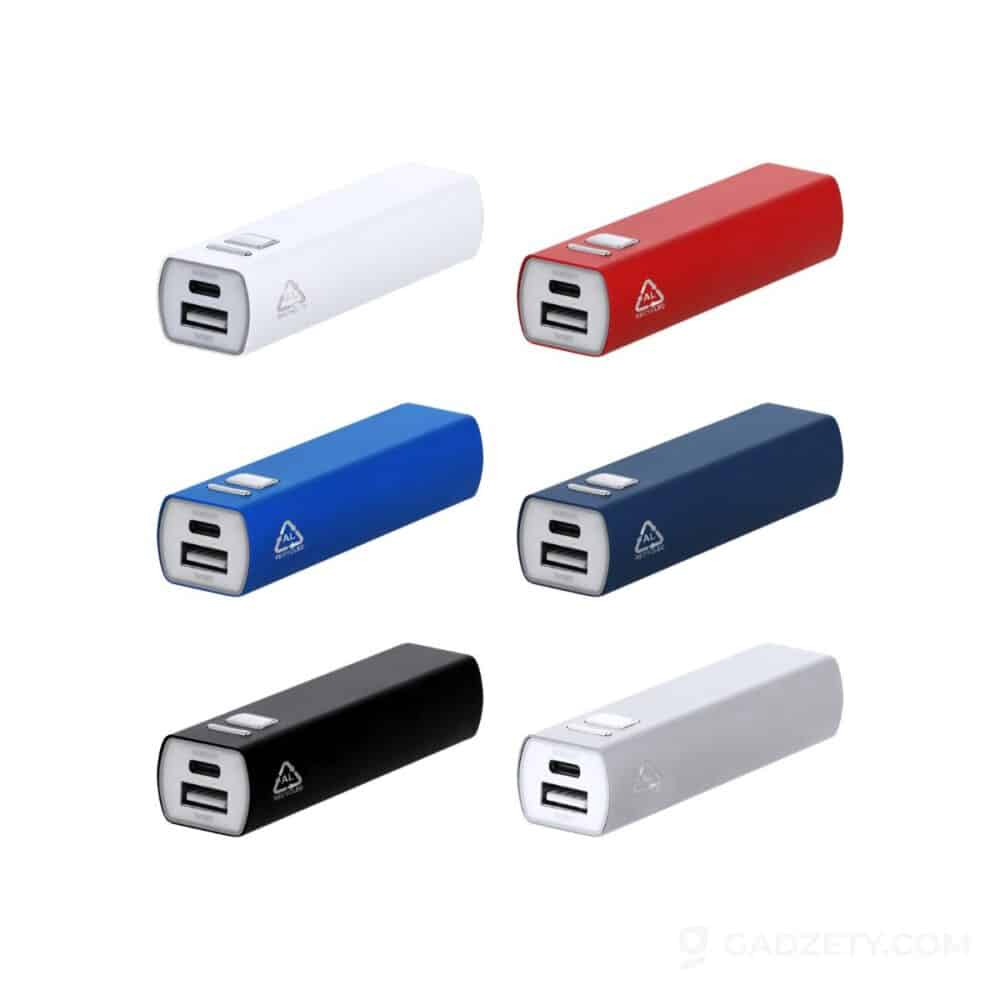 Power bank RaluBase, 2600 mAh, z Usb-c