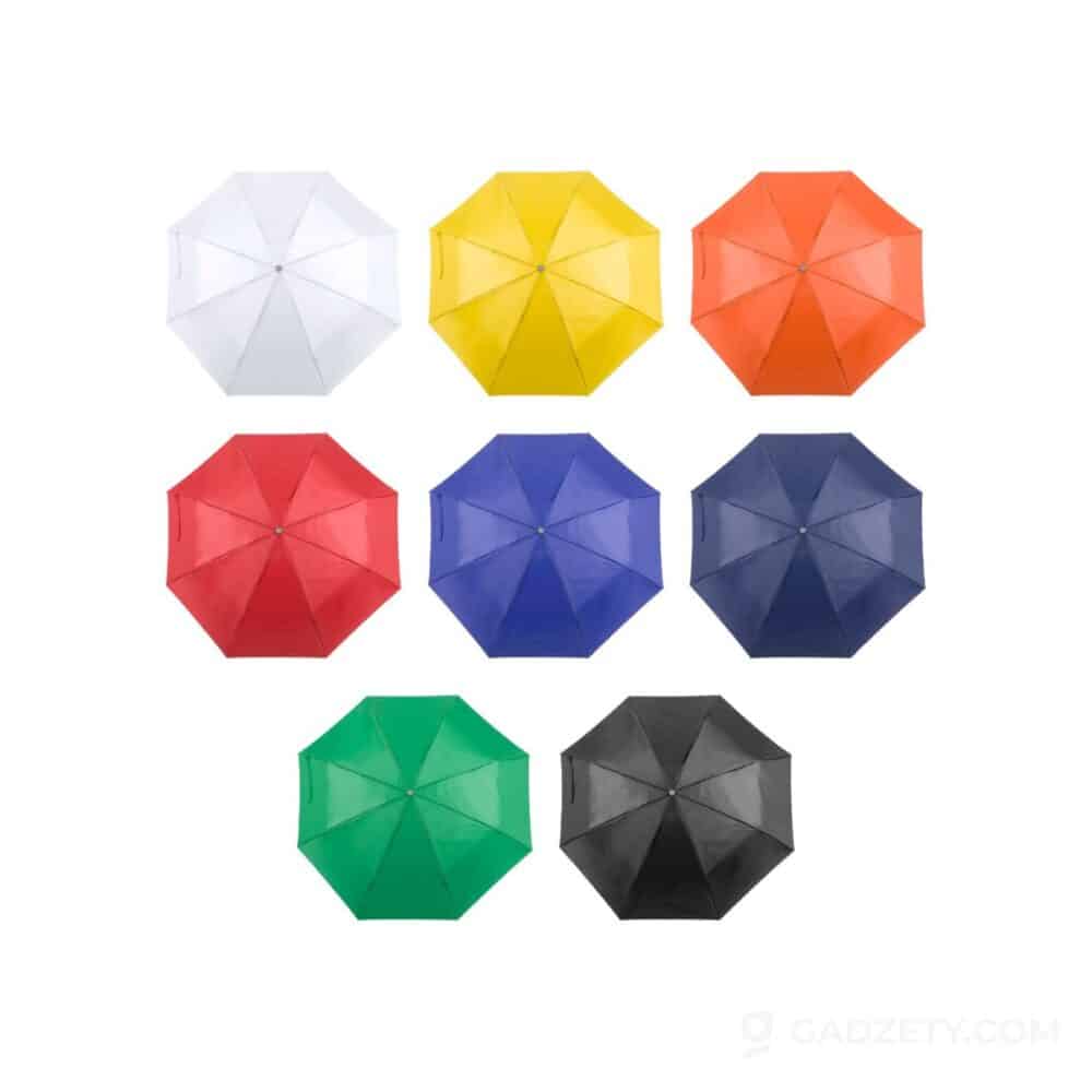 Parasol składany Nube, 8-panelowy metalowy