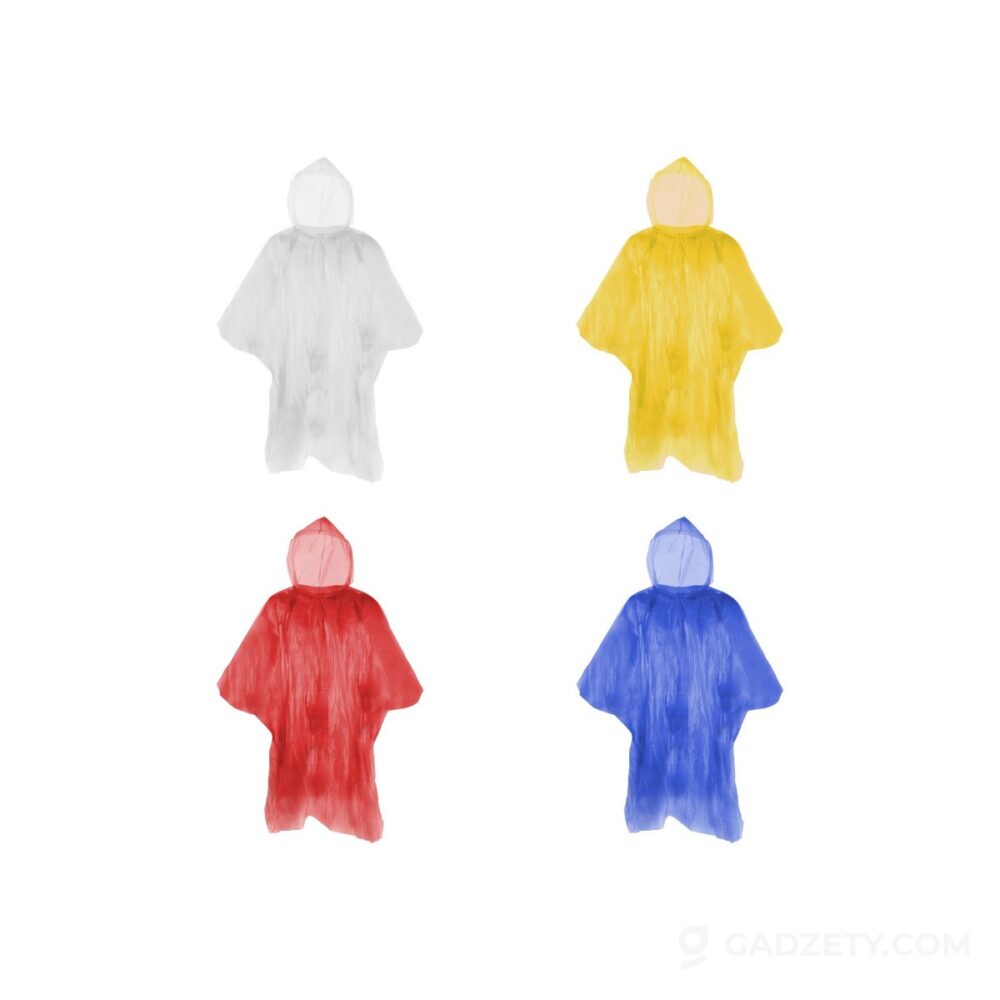 Peleryna Stormy, transparentna w torebce
