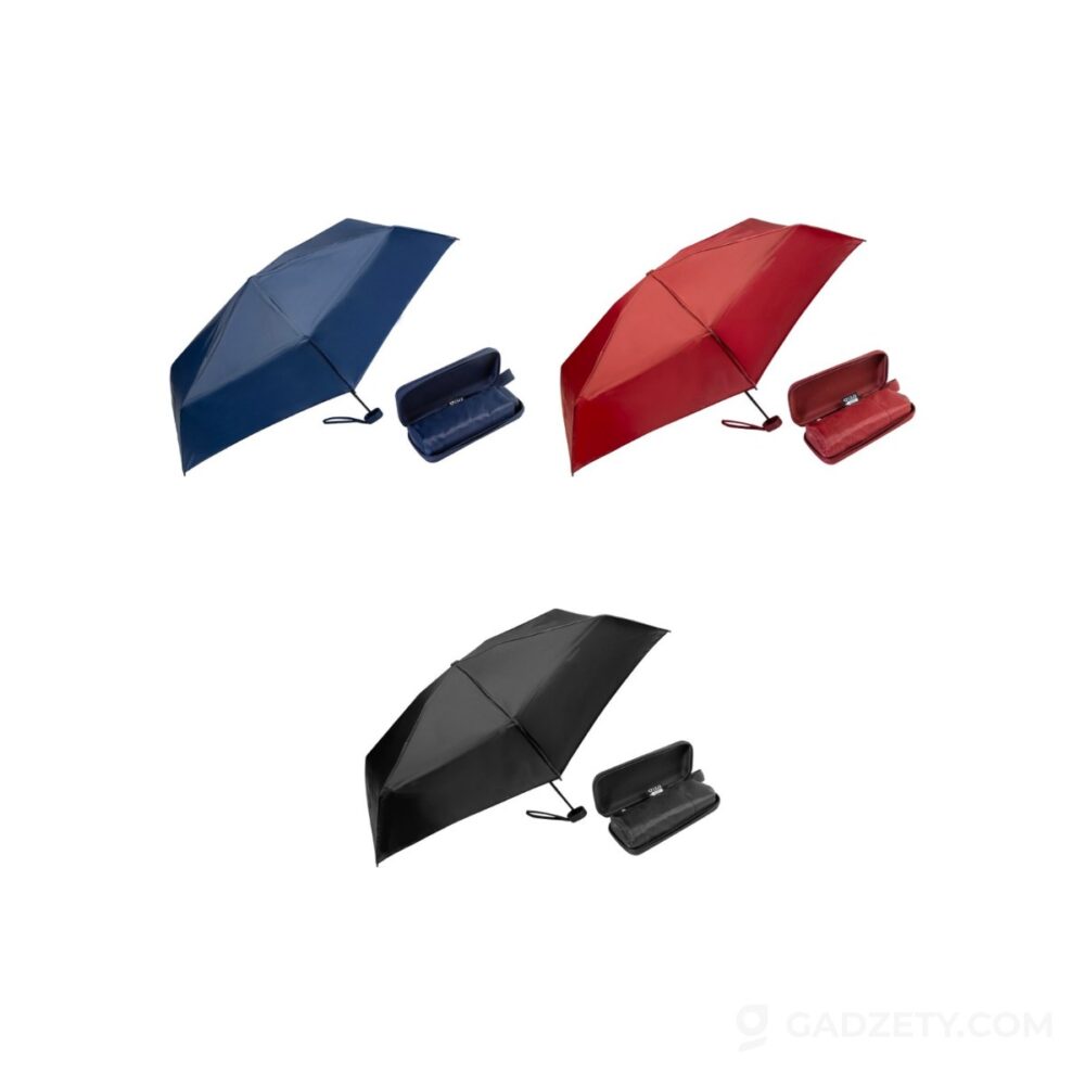 Parasol mini Fractus RPET, wiatroodporny