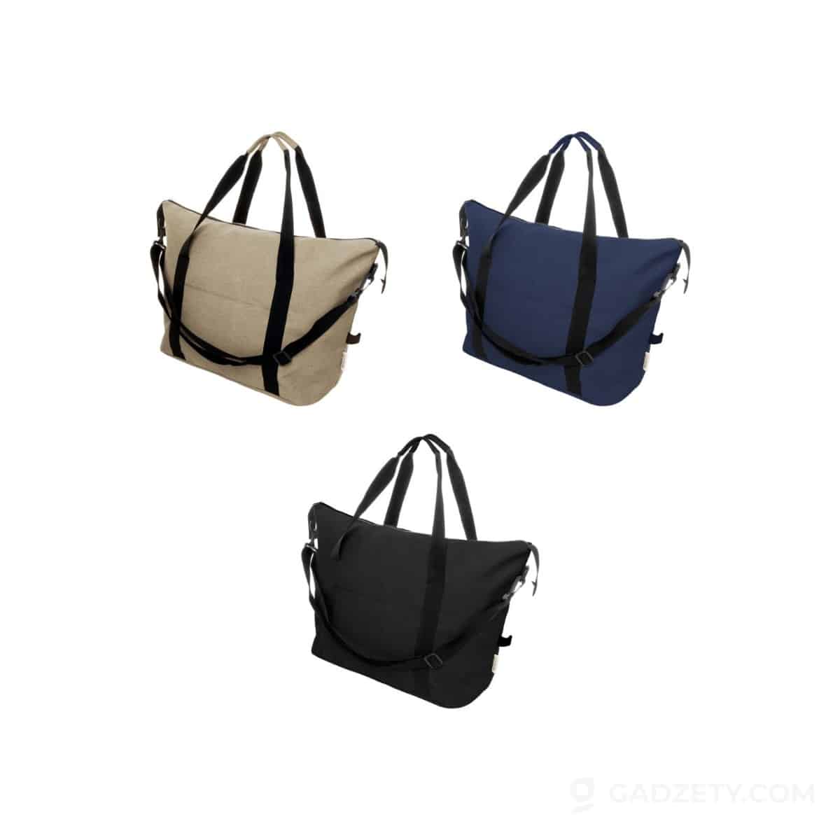 Rebyss Travel torba podróżna z płótno z recyklingu