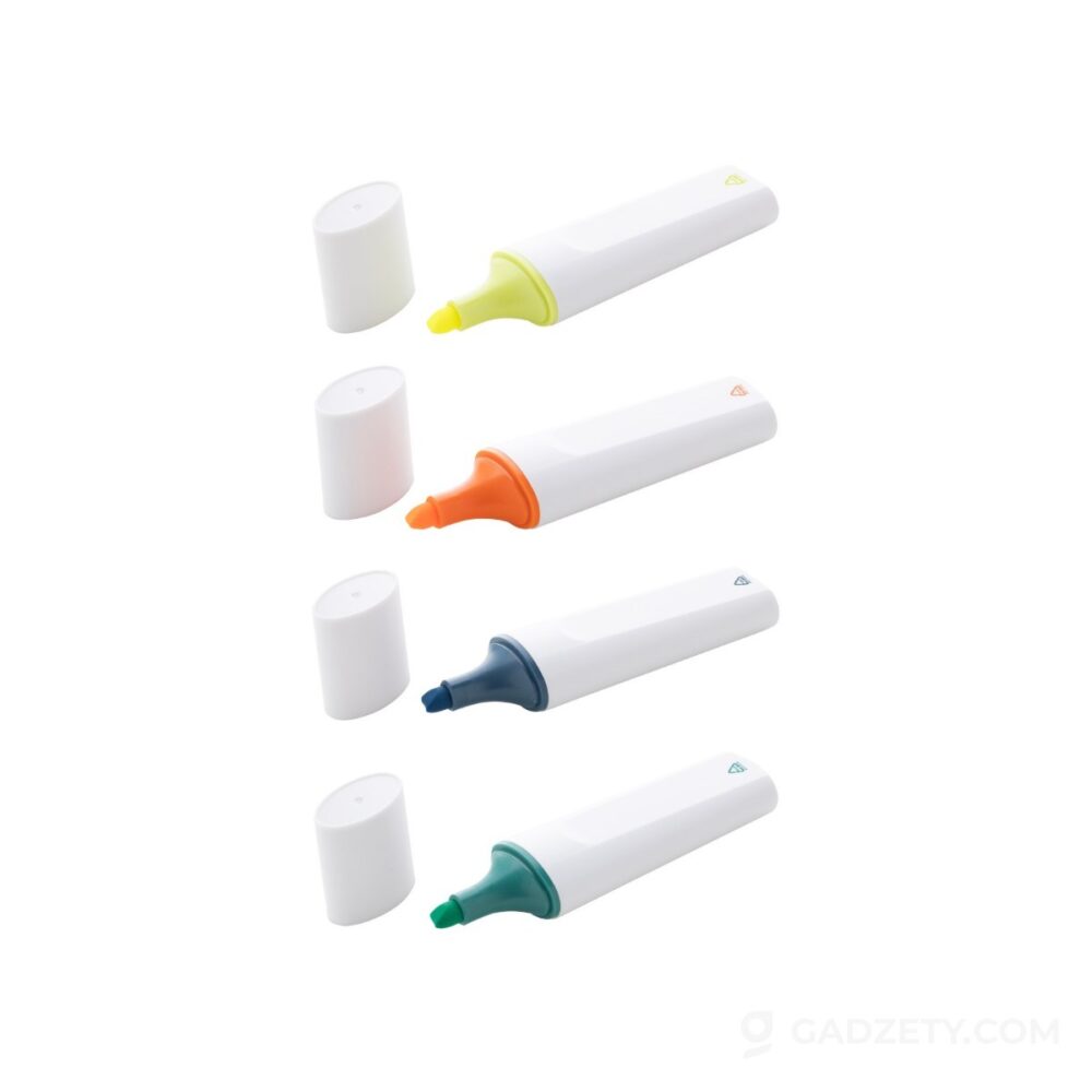Zakreślacz RABS, plastikowy z recyklingu