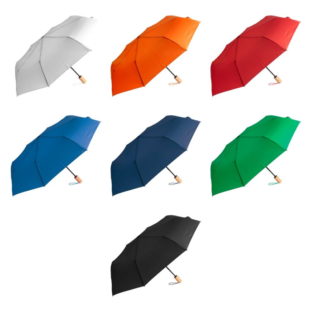 Kasaboo parasol RPET - warianty kolorystyczne