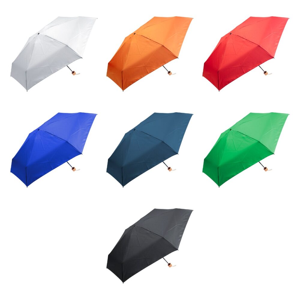 Miniboo mini parasol RPET - warianty kolorystyczne