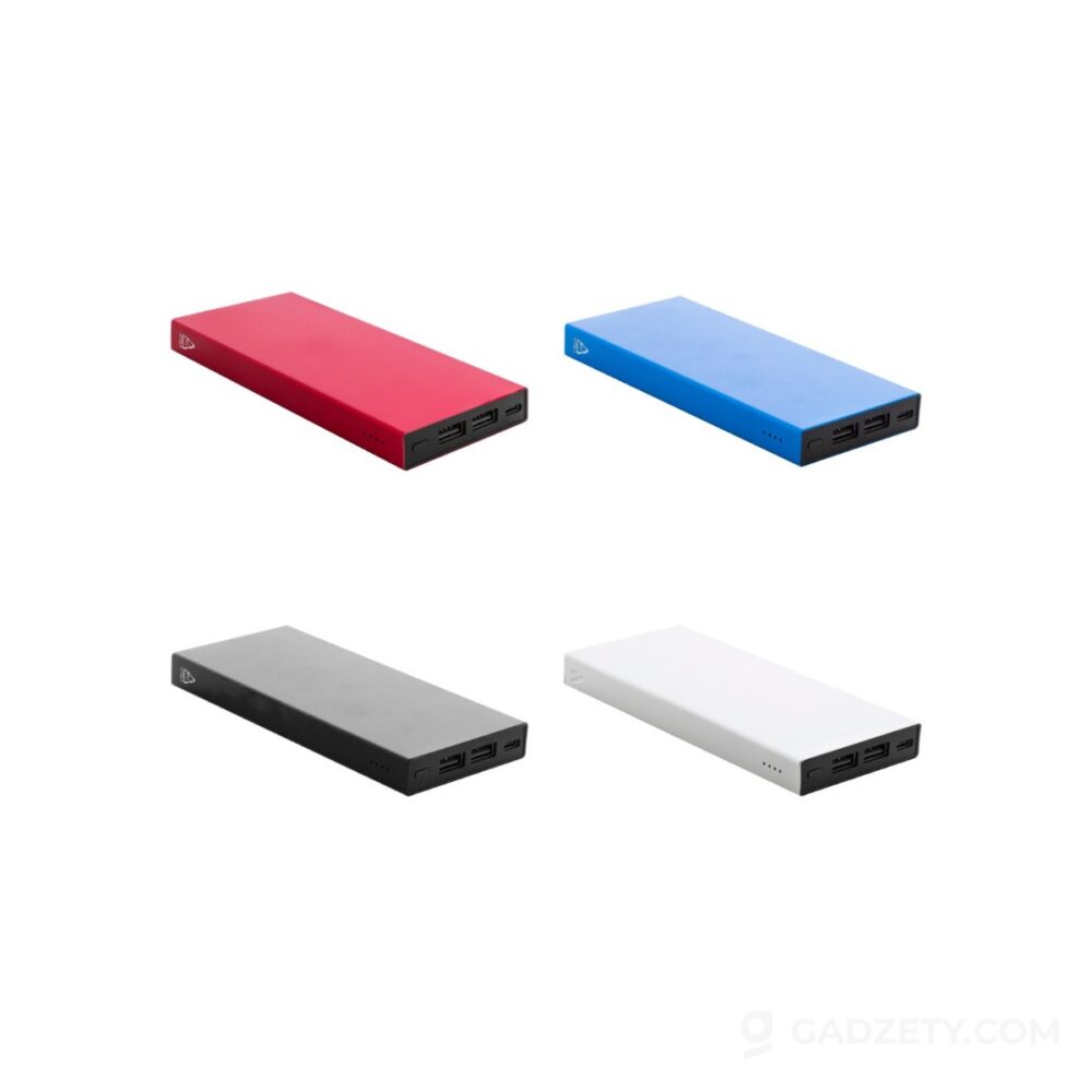 Power bank RaluTen, aluminium z recyklingu
