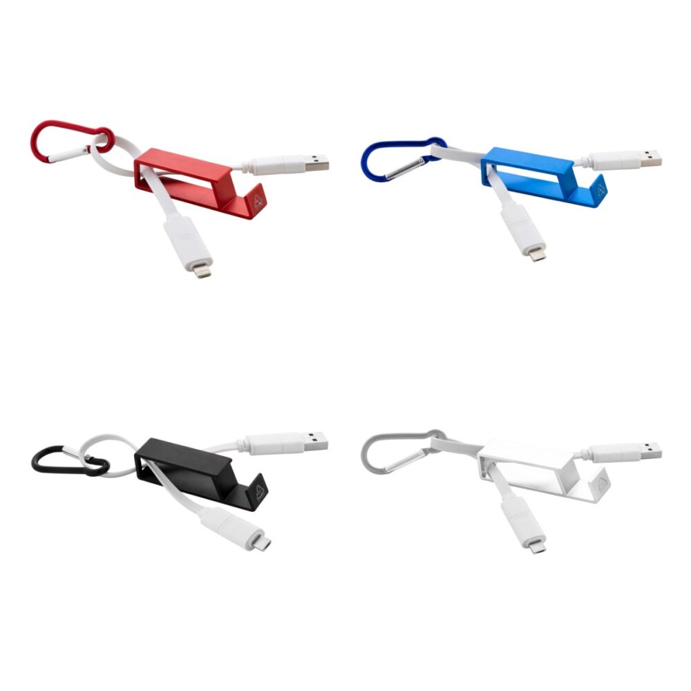 Cappy kabel USB do ładowania - warianty kolorystyczne