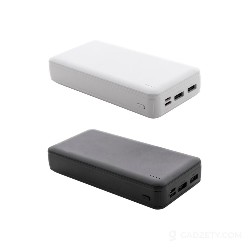 Powerbank RABS 20000 mAh, z recyklingu