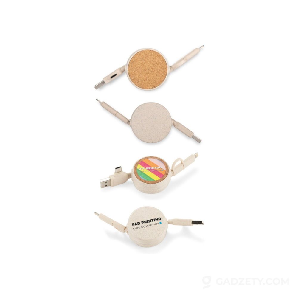 Kabel do ładowania SLOPI, 3 złącza USB
