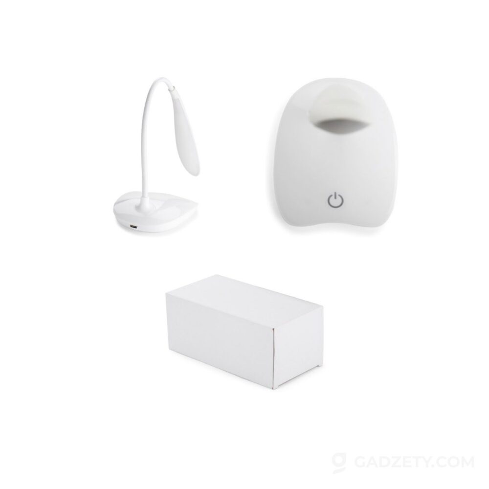 Lampka biurkowa Yelle, elastyczna USB-C