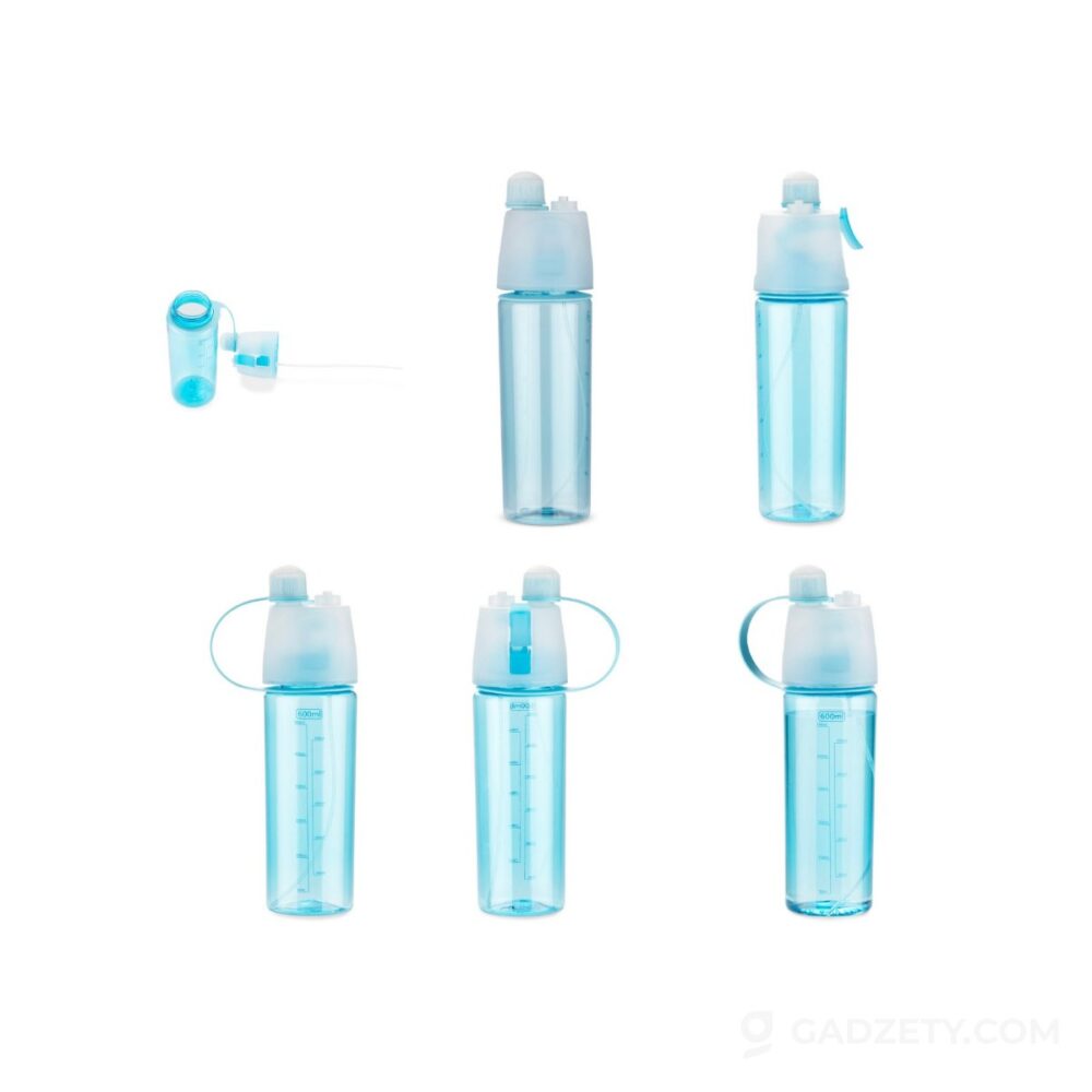 Bidon ze zraszaczem Spray 600, z miarką