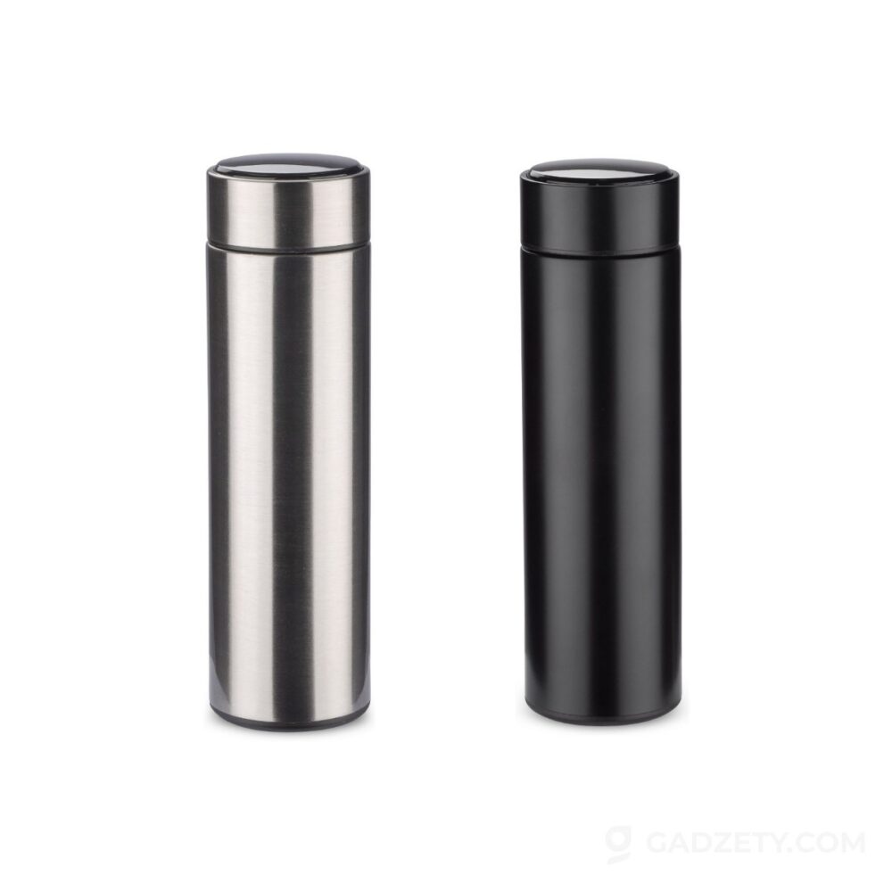 Butelka termiczna z termometrem LEDIKT 440 ml
