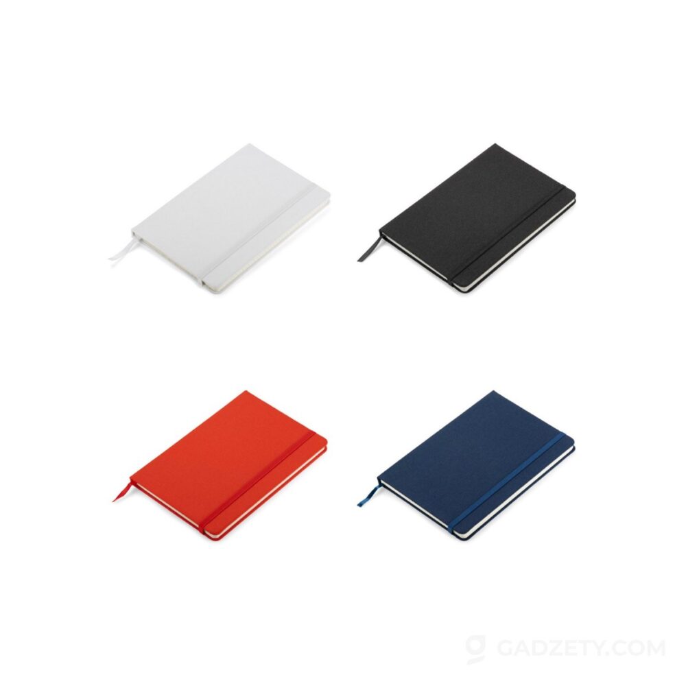 Notes A5 LAPRE, kratka, elastyczna gumka